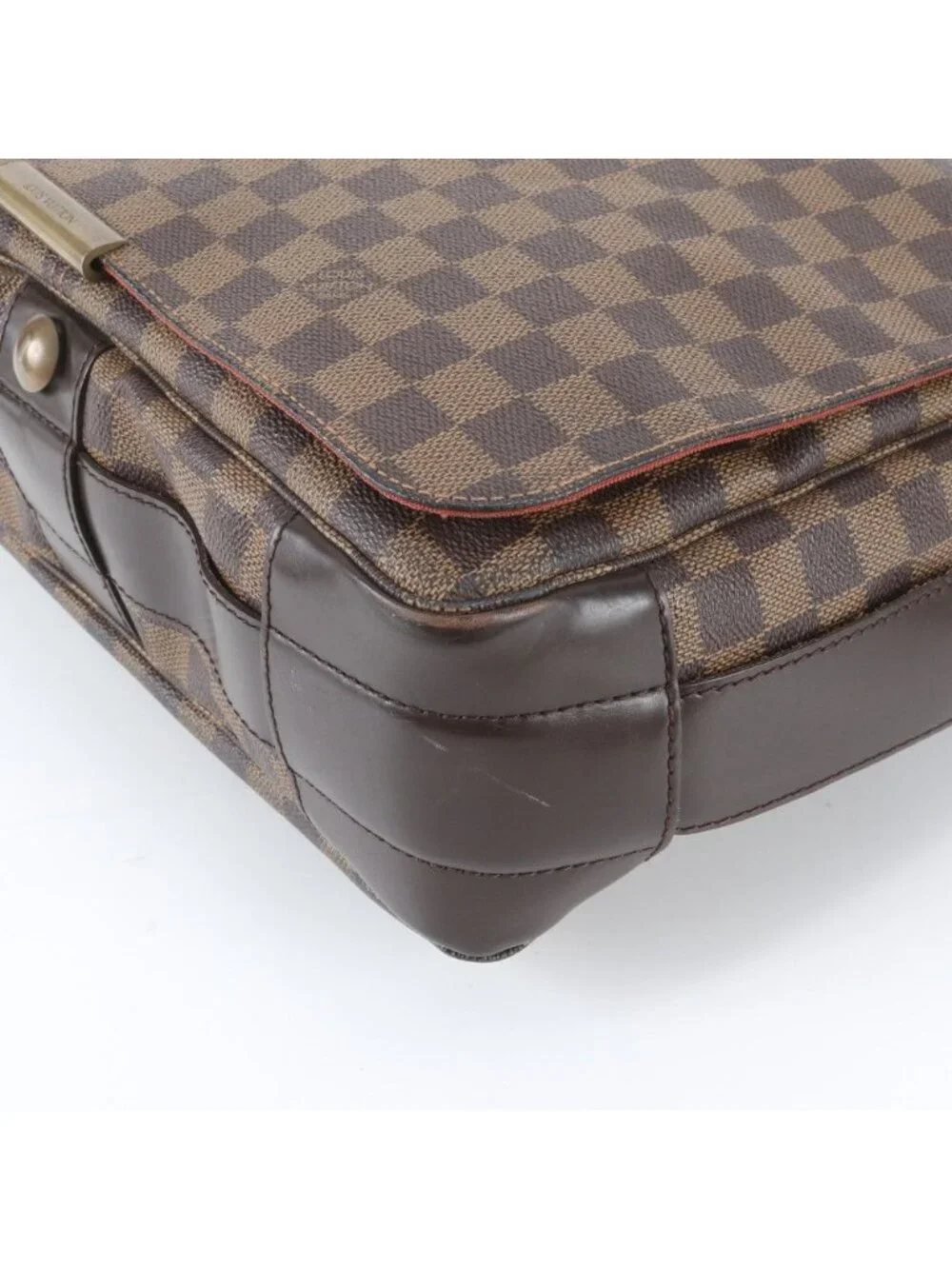 Louis Vuitton Damier Bastille Leather Shoulder Bag Crossbody Messenger Business